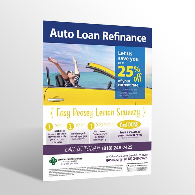 Auto Loan Refinance Ad