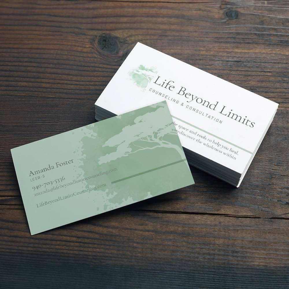 Life Beyond Limits Business Cards
